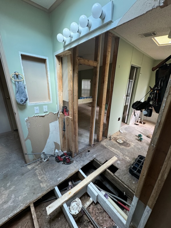 AMN plumbing demolition