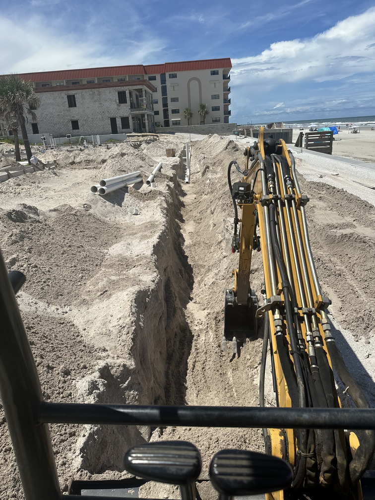 AMN trench excavation