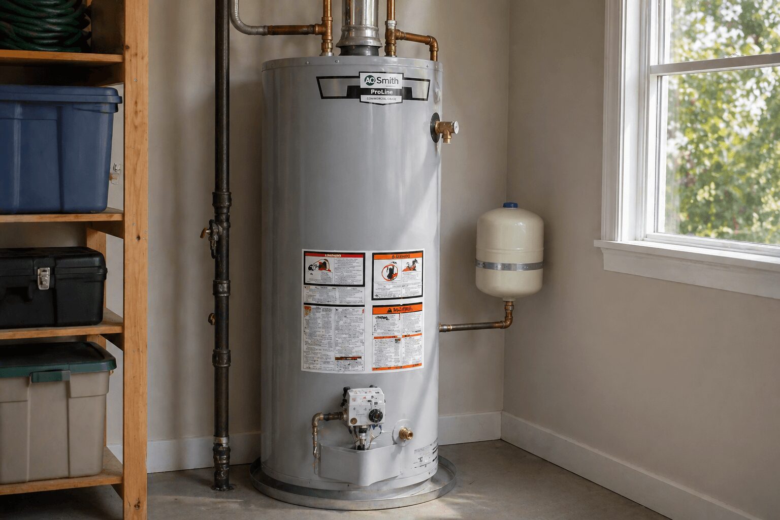 Schedule water heater service with AMN Plumbing